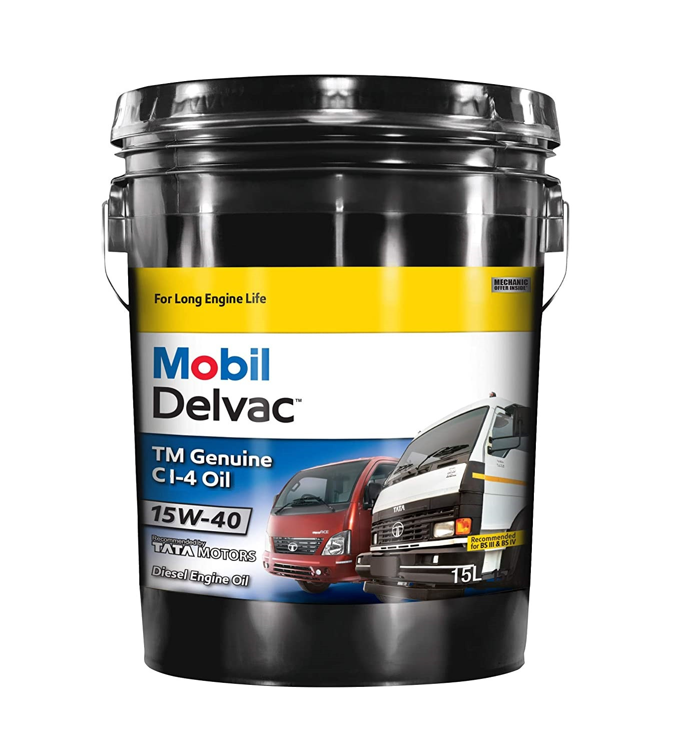 TMG 15w40 CI4 PLUS MOBIL DELVAC (15 LTR)
