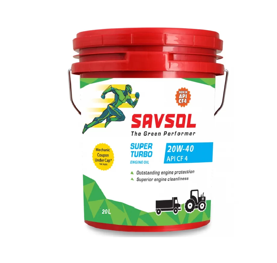 SAVSOL SUPER TURBO 20W40 (20 LTR)